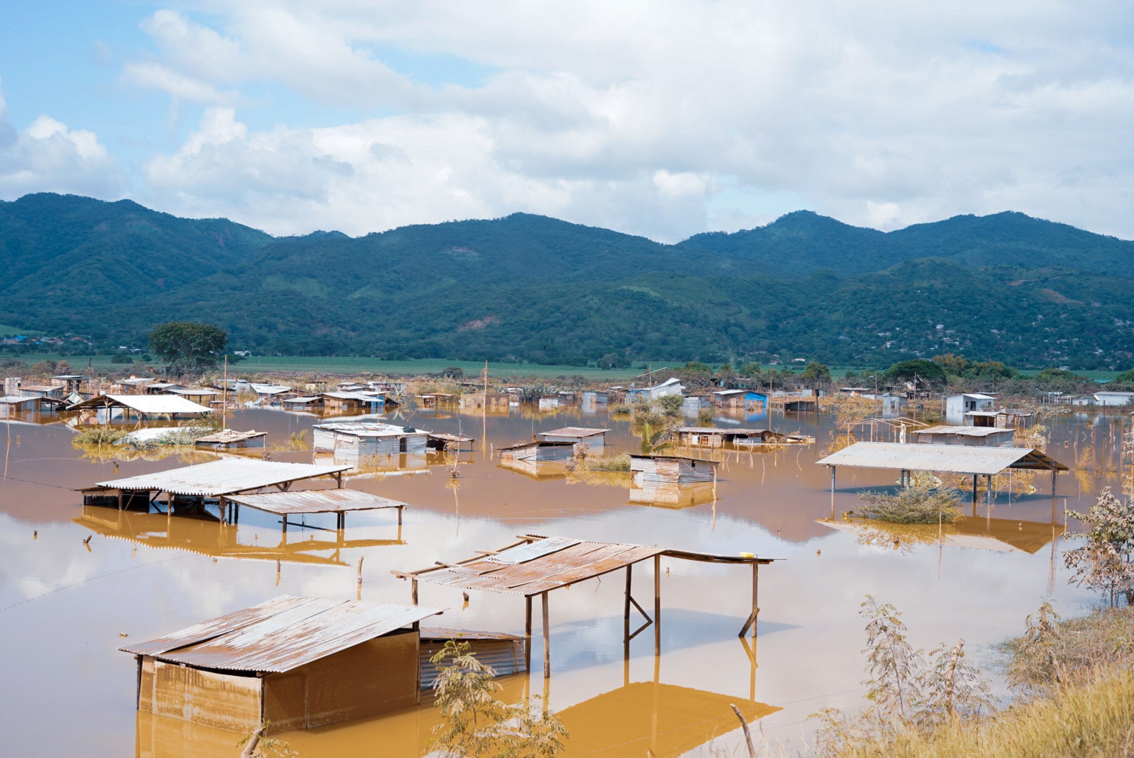 Flooding has displaced 100,000s of families