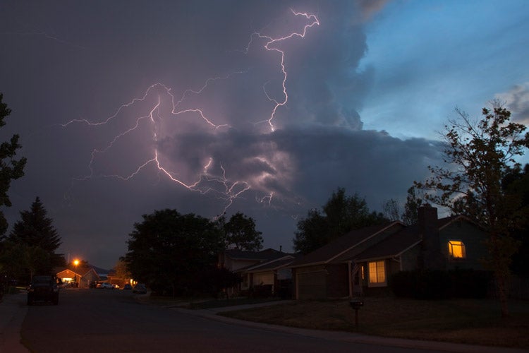 Does homeowners insurance cover lightning strike damage
