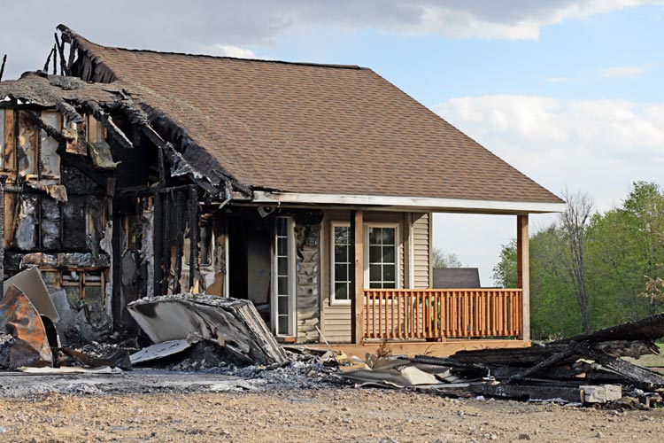 How to get home insurance after a fire in Tennessee