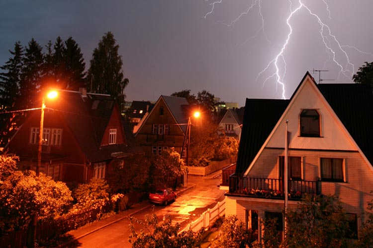 How to file a claim for lightning damage in South Carolina