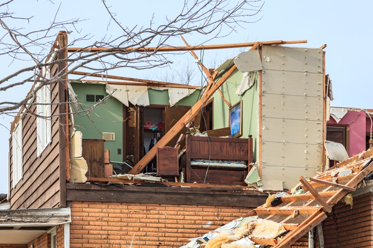 Does renters insurance cover tornado damage in Tennessee