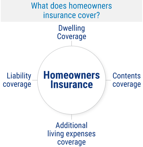What does homeowners insurance cover?