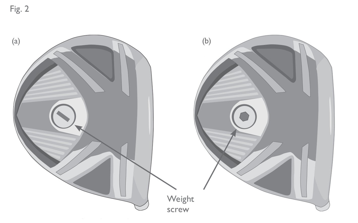 Fig 2:  Adjustability for weight