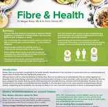 Fibre & Health Fact Sheet - Nov 2017