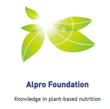 Alpro Foundation Award voor beste publicatie