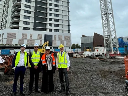 Why this crane is lifting spirits in growing city
