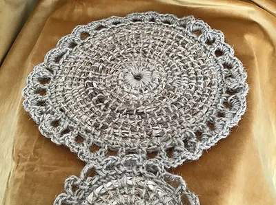 Basket and coaster weaving