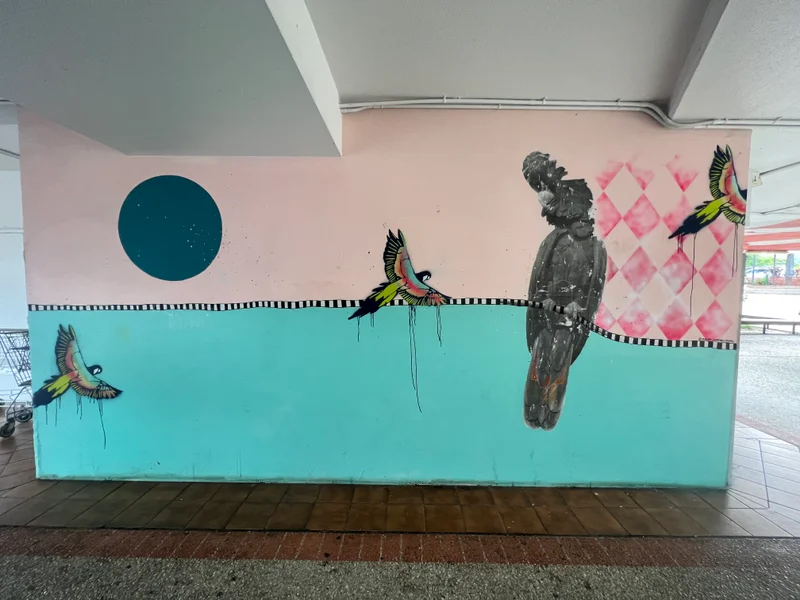 That moment when you by Carley Cornelissen | Location: C-Square Entry, Mill St, Nambour