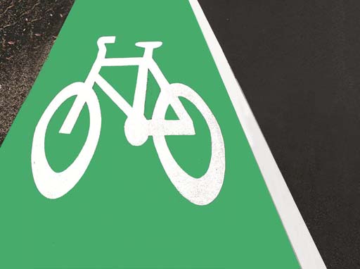 Green lanes - for bicycles only