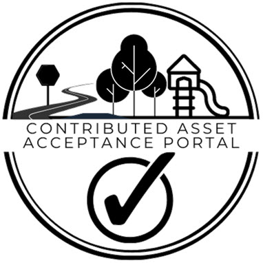 Contributed asset acceptance portal
