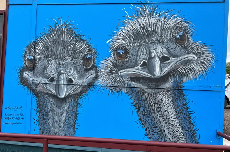 Willy & Howie by Fiona Groom  | Location: 70 Currie St, Nambour