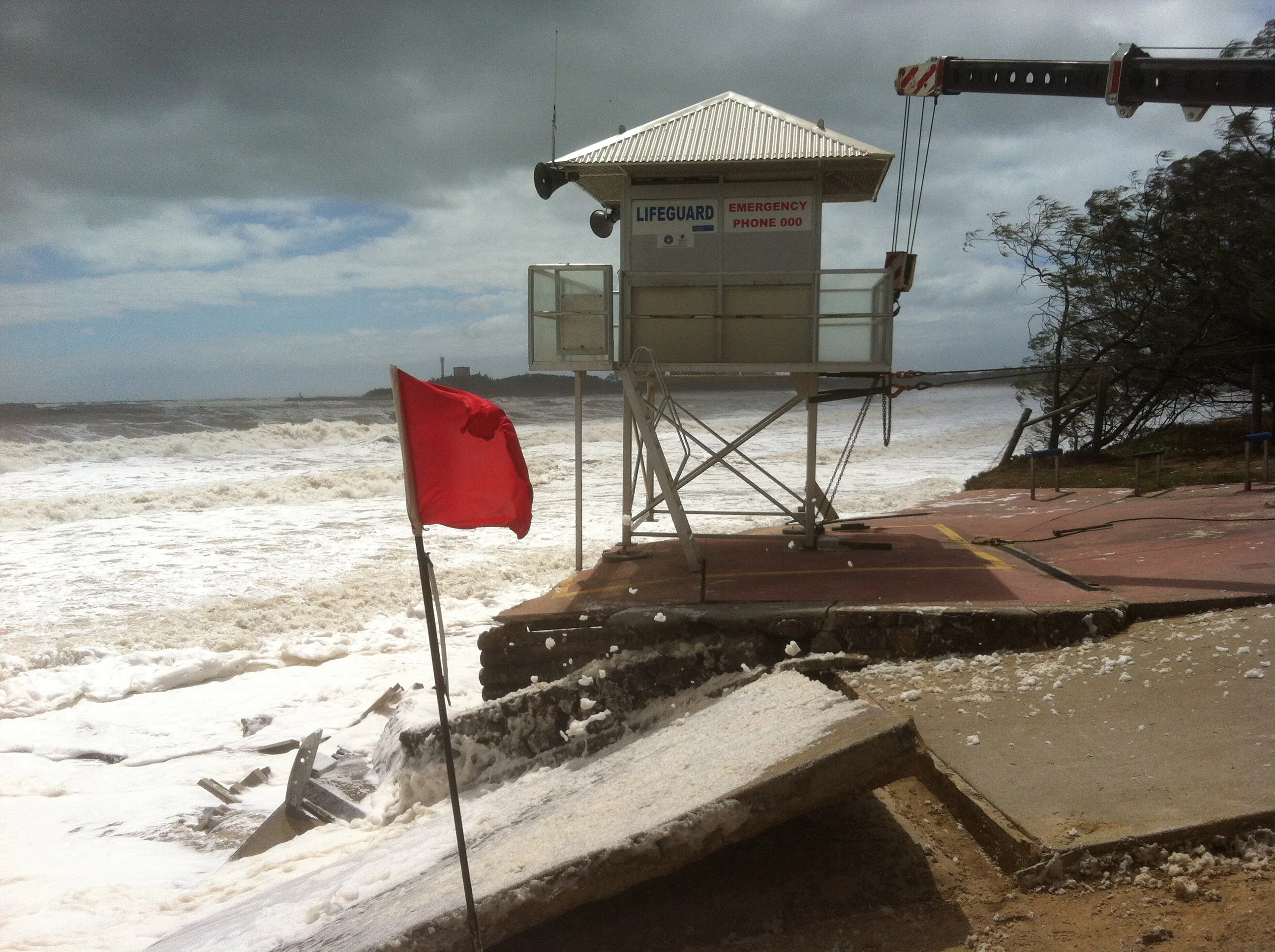 Extreme weather events will present an increasing threat to our coastline. 
