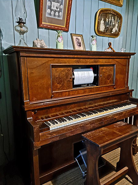 This Pianola was purchased in Brisbane by Clementina in 1928