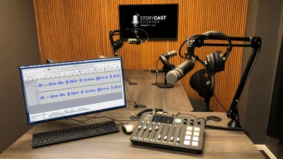 Podcast studio