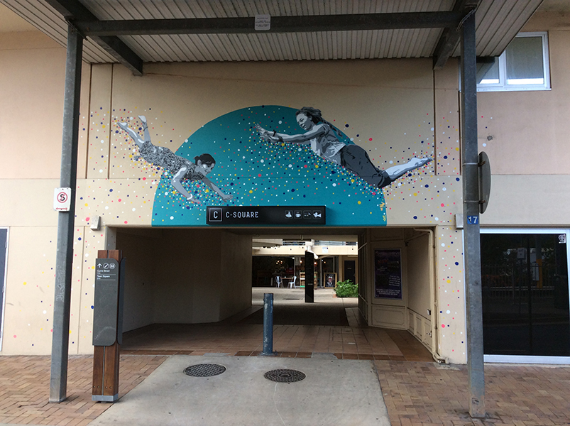 The Sky's the Limit by Mandy Schöne-Salter | Location: Civic Way, Nambour