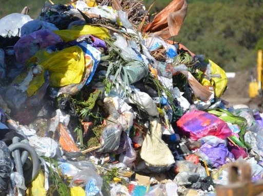 Rubbish tips locality map
