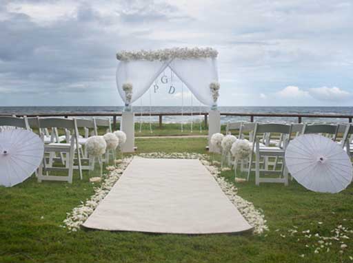 Popular locations for weddings and events