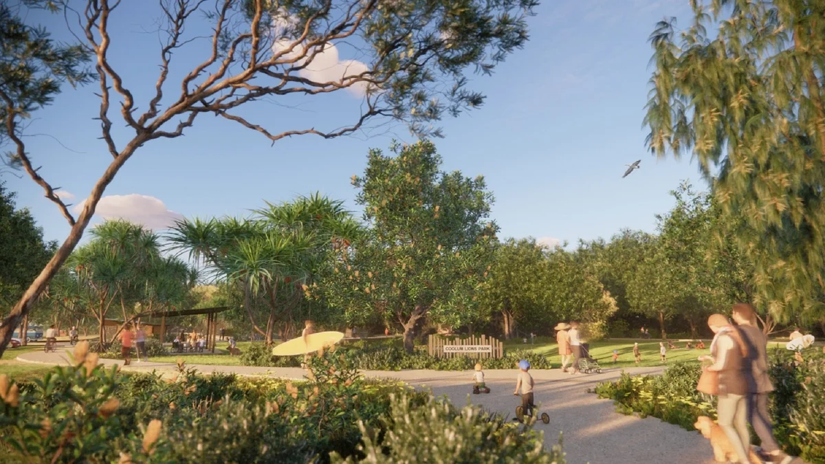 Landscape plan revealed for seaside parks