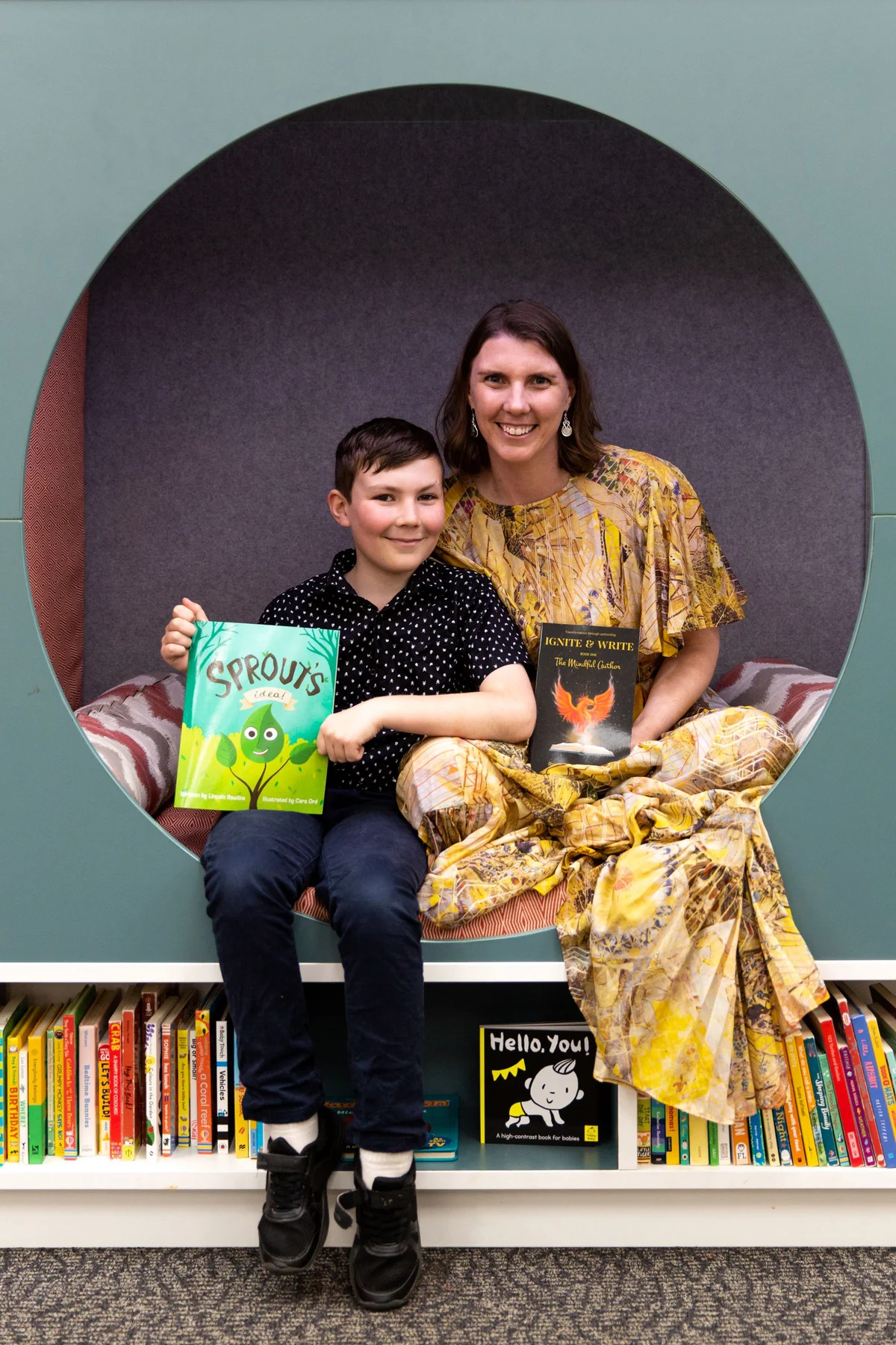 Local authors keep it in the family