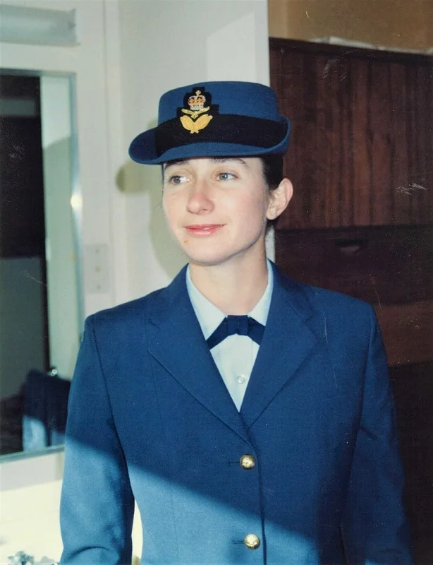 Emma Thomas began her career with the RAAF in the 1990s