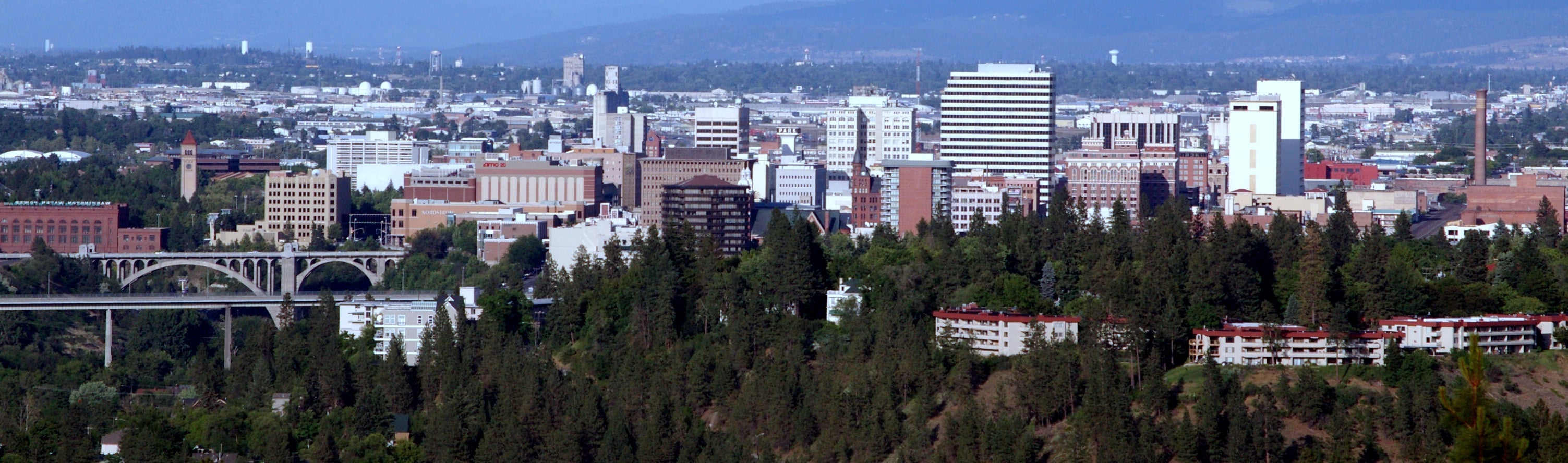 View of Spokane from Palisades