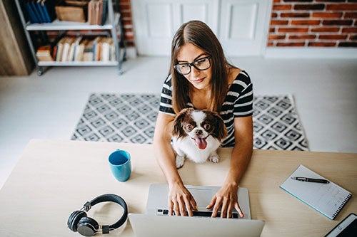 Working from home