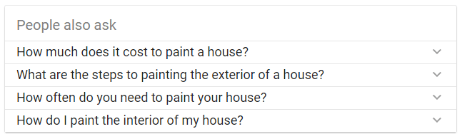 google questions