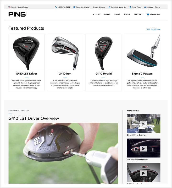 PING home page