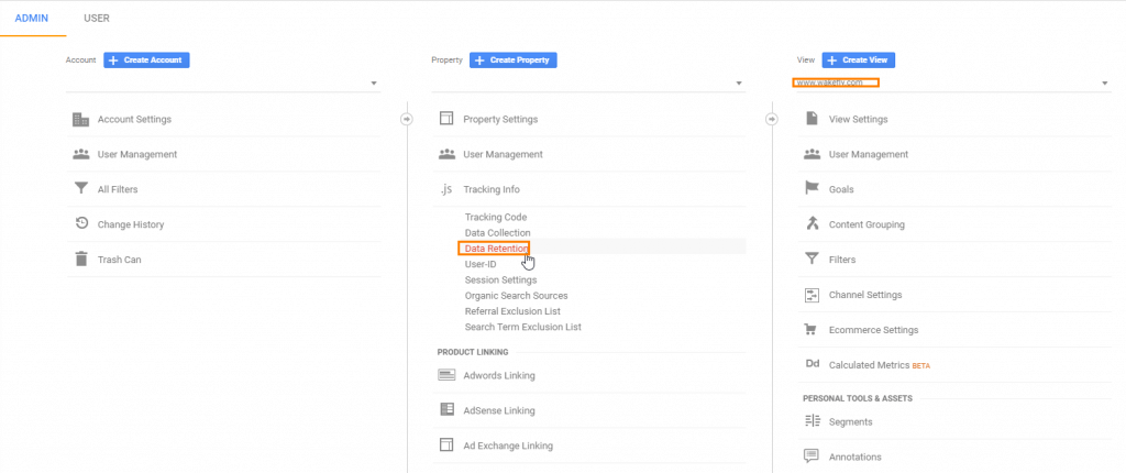 GDPR - Google analytics