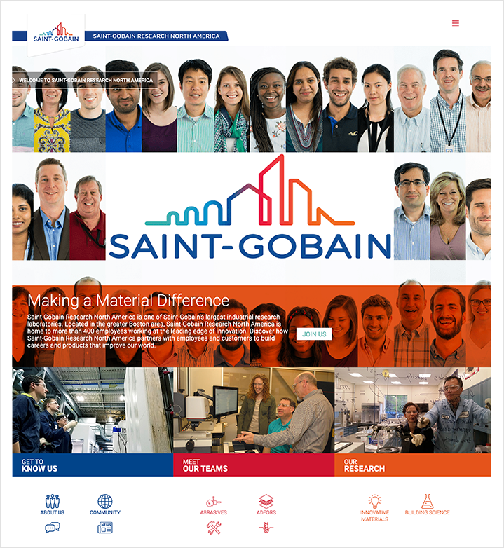 saint gobain research home