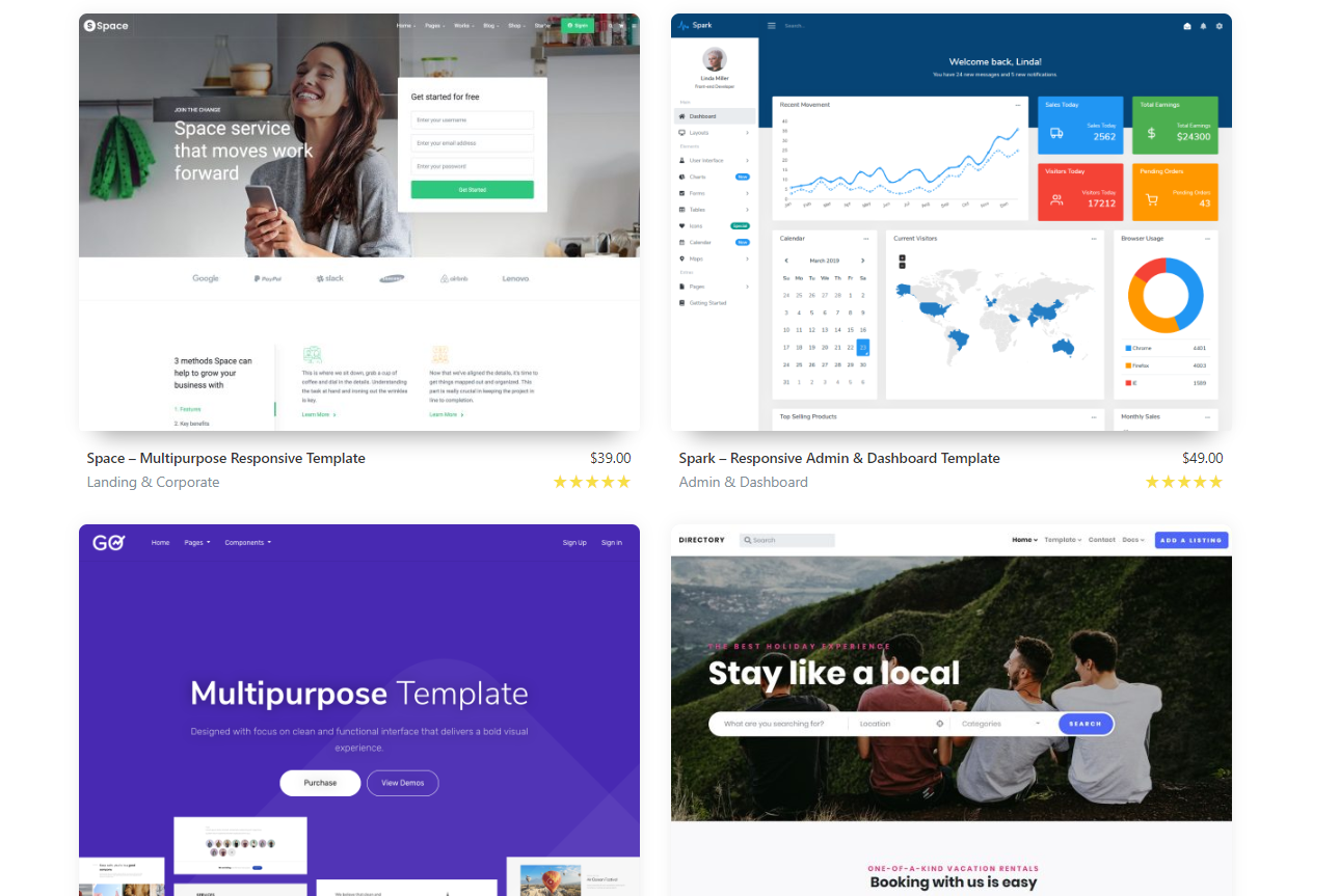 bootstrap themes