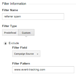 Setting up Referrer Spam Blocking in Google Analytics