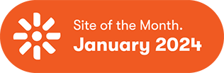 Site of the month badge