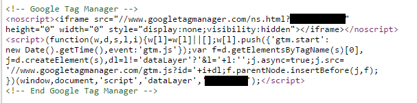 Google tag manager