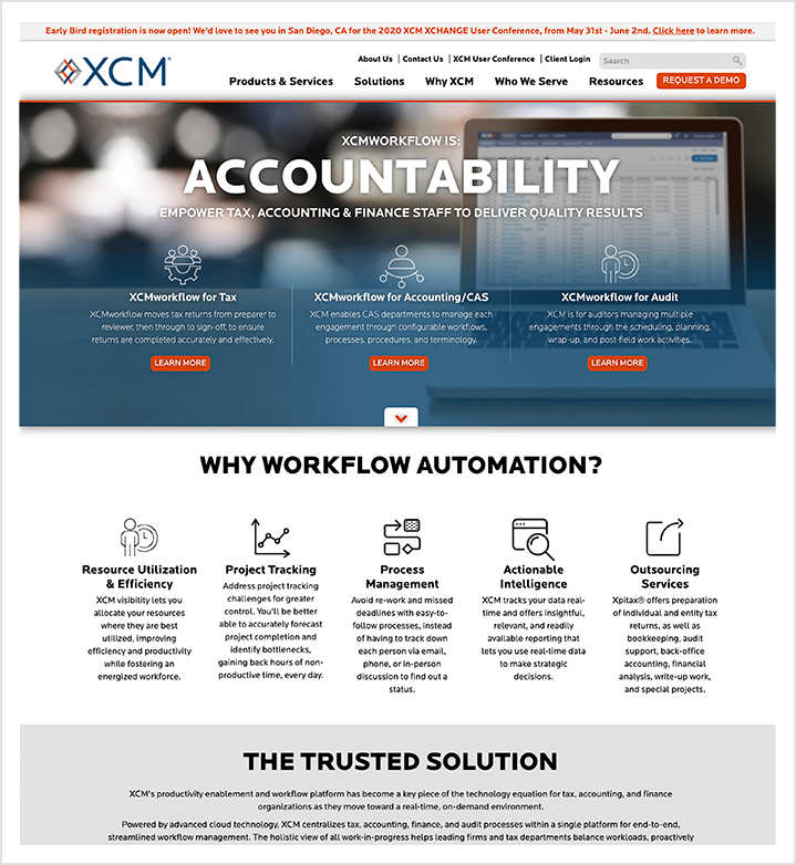 xcm home page