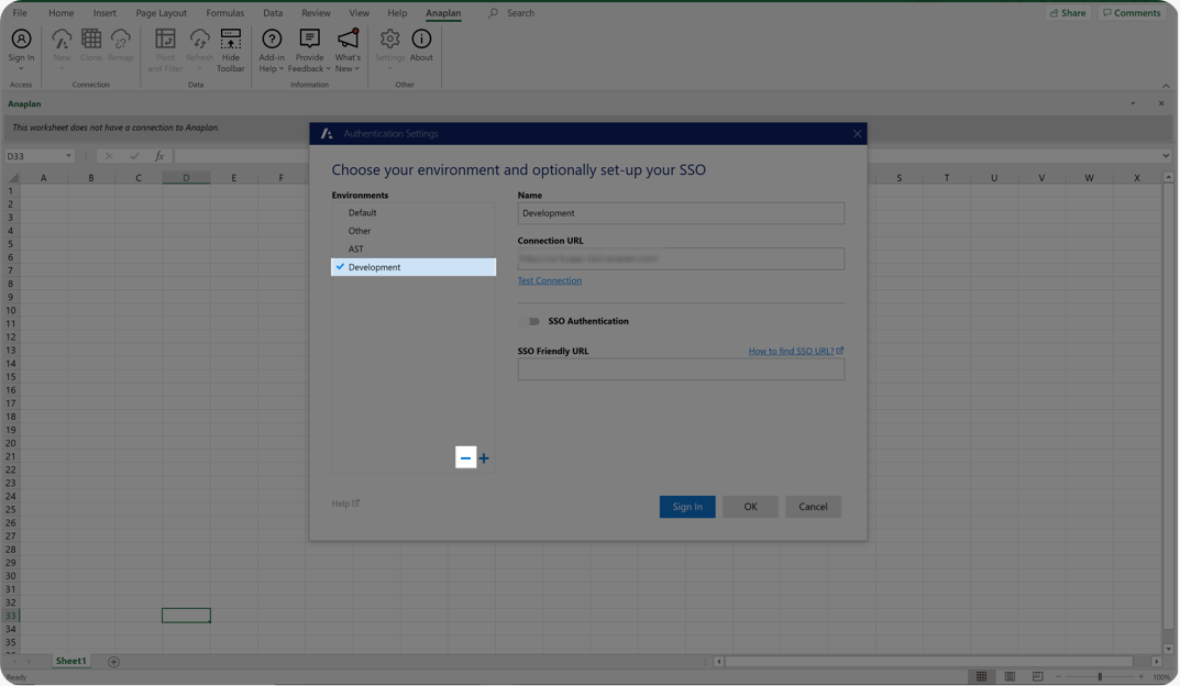 You can delete any authentication setting that you added yourself.