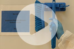 Color-coding and proper storage ensure the right tools are used for each task and prevent cross-contamination.