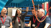 Four people doing an equipment design review at a CFS Hygienic Design Training in Amsterdam in June 2019.