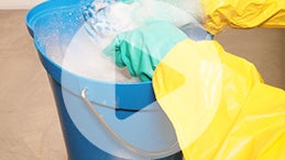 Clean your cleaning tools after every sanitation shift to avoid cross contamination