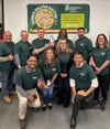 The Bonduelle Swedesboro team celebrates receiving the 2024 CFS Gold Star Award, presented in June 2025. 