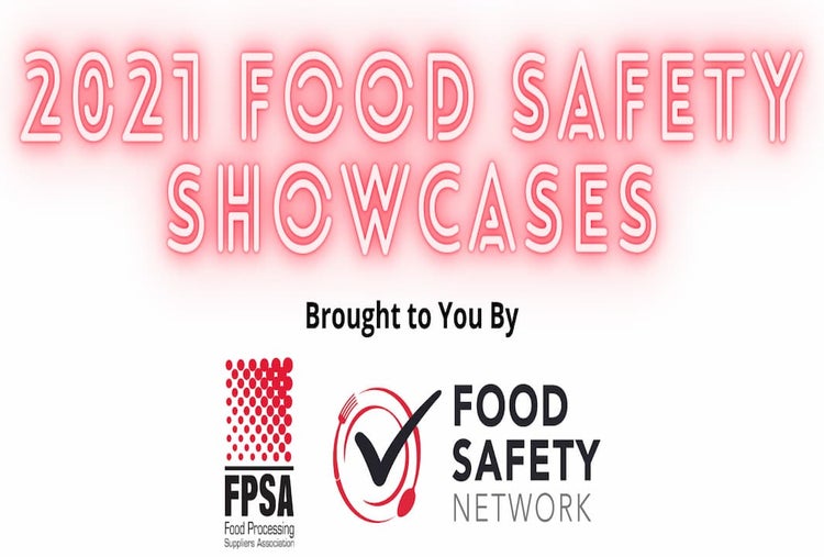 Banner for 2021 FPSA Food Safety Showcases