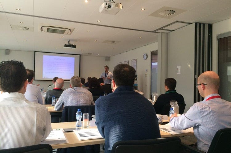 Classroom sessions at CFS training