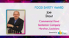 Joe Stout recognized with IAFP 2020 Food Safety Award with recognition video
