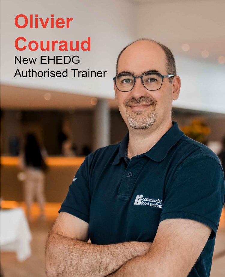 Olivier Couraud featured as new EHEDG Authorised Trainer in 2024 Yearbook