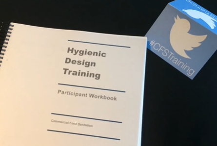 Hygienic Design Training in Amsterdam November 2017 screenshot of video