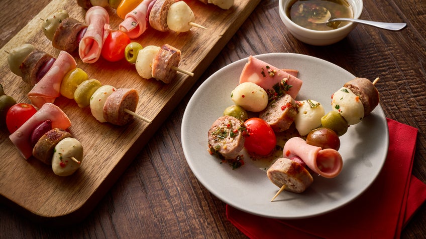 Antipasto Skewers