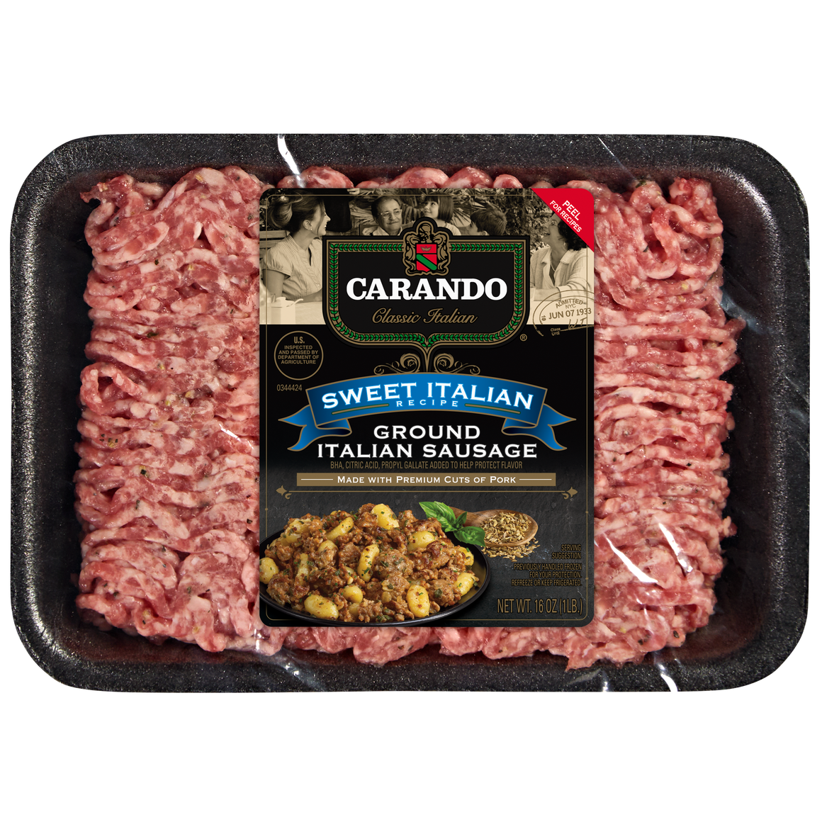 Sweet Italian Ground Sausage