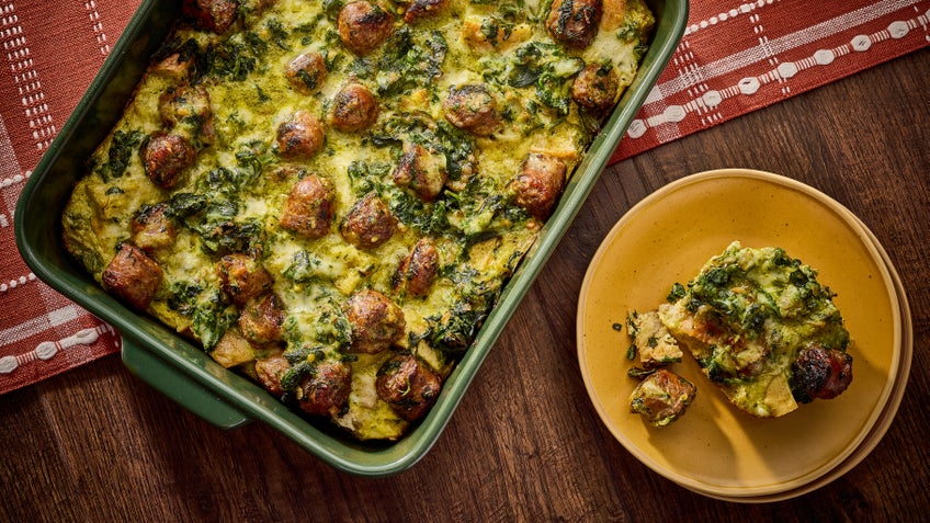 Italian Sausage and Egg Casserole