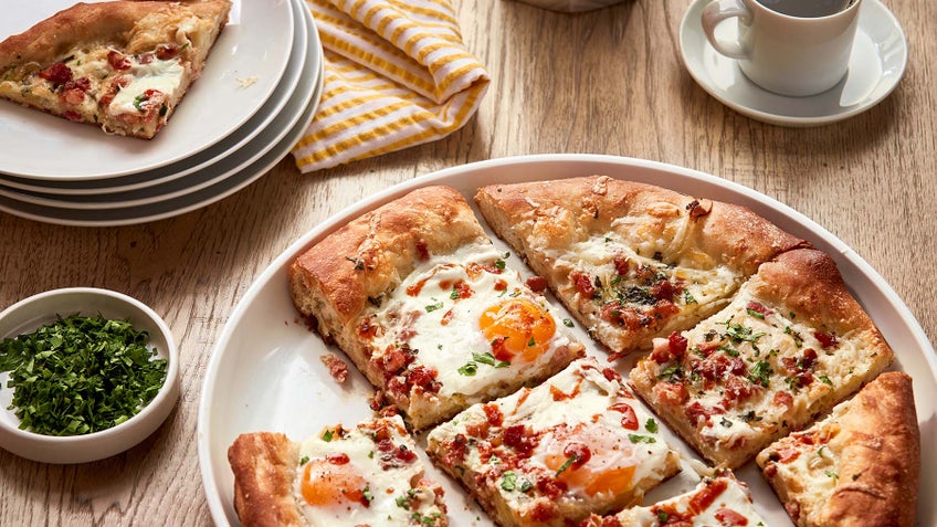 Prosciutto Breakfast Pizza