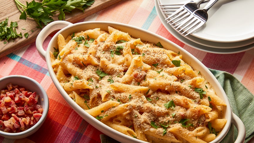 Baked Penne with Prosciutto